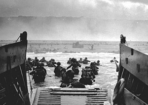 Courage WWII Omaha Beach Landing